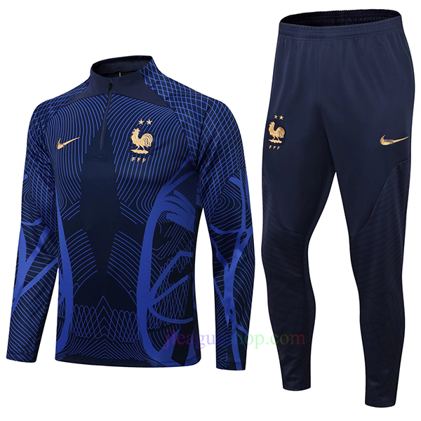 サッカー　フランス代表　トレーニングウェア 2026 フランス代表 トレーニングスーツ ブラック×ピンク-KICKO – KICKO