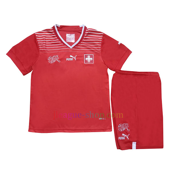 スイス代表ホームユニフォームキット2022キッズ - J League Shop