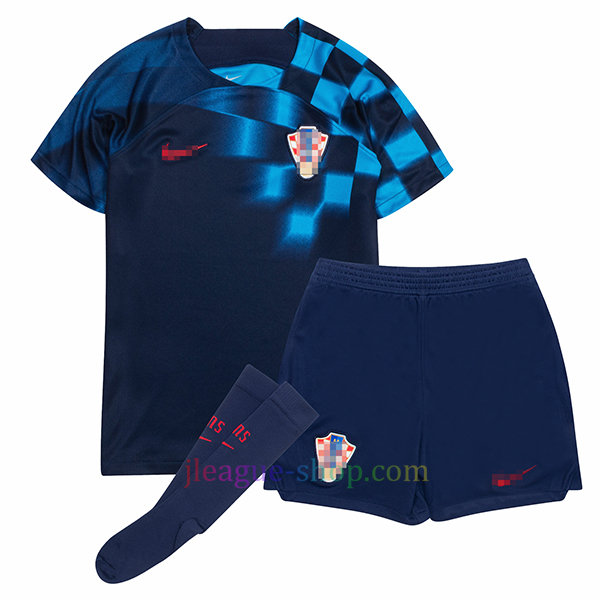 クロアチア代表アウェイユニフォームキット2022キッズ - J League Shop
