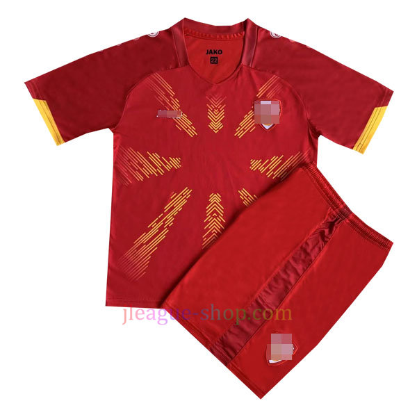 サッカー北マケドニア代表ホームユニフォーム2023/24キッズ - J League