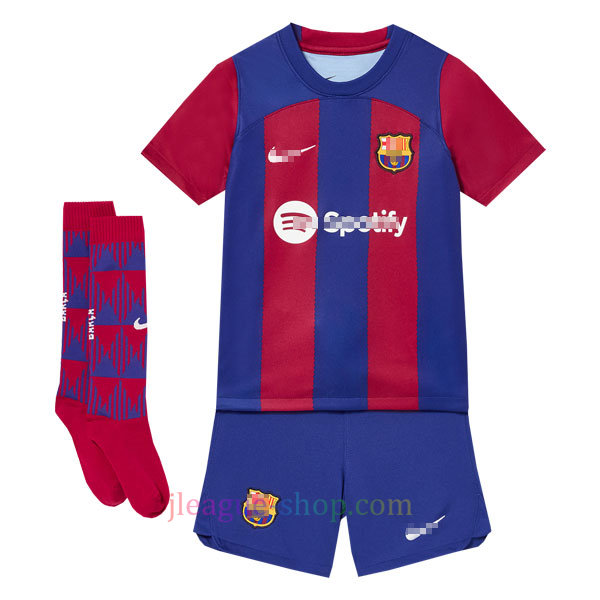 FCバルセロナホームユニフォーム2023/24UEFAアラウホキッズ - J League