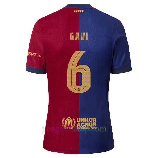 FCバルセロナホームユニフォーム2024-25UEFAプレイヤーバージョン GAVI