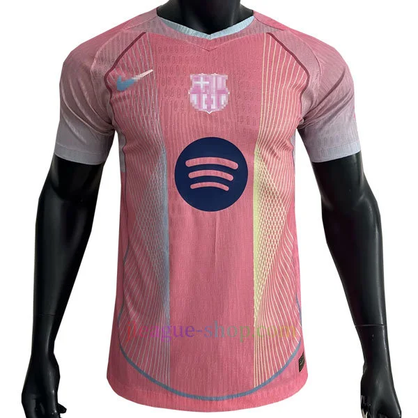 バルセロナ 2025-26  ユニフォーム M FCバルセロナデザインユニフォーム2025/26プレイヤーバージョンピンク