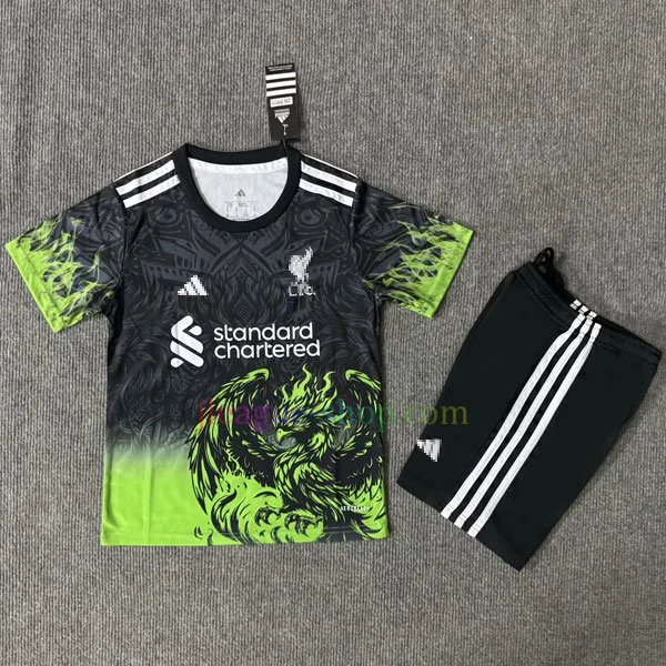 リバプール特別版ユニフォーム2025/26キッズ黒緑 - J League Shop