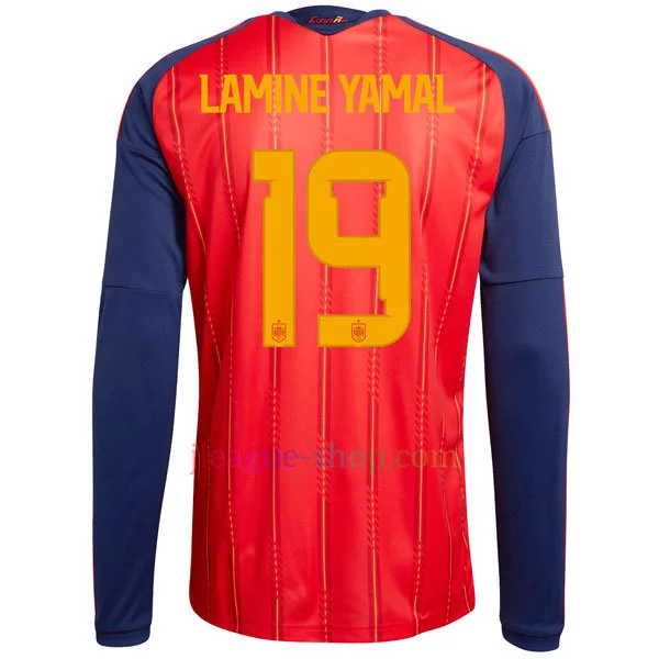 スペイン代表ホームユニフォーム2026長袖Lamine Yamal - J League Shop