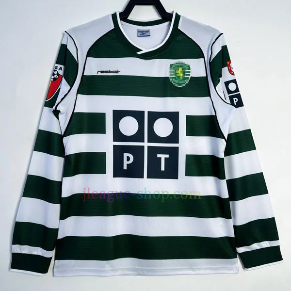 スポルティングリスボンホームユニフォーム2001/02長袖 - J League